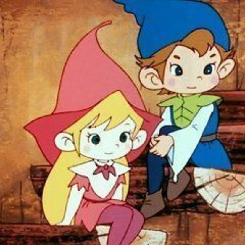 森に住むファニー族のベルフィーとリルビットの日常を描いた癒し系アニメ『森の陽気な小人たちベルフィーとリルビット』