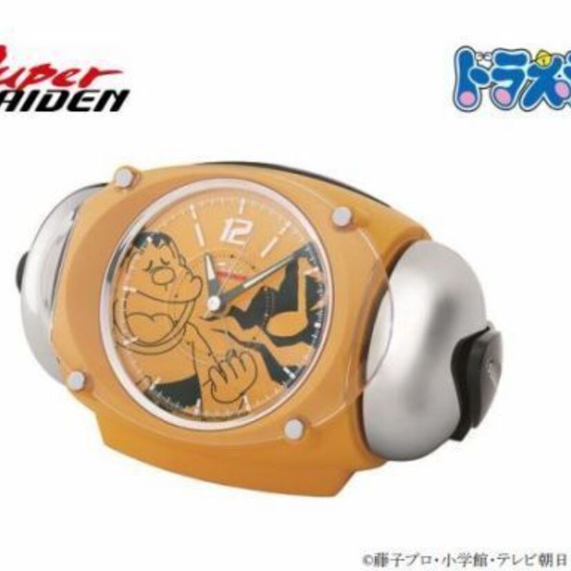 ドラえもんの「ジャイアン」が大音量目覚まし「スーパーライデン」のイメージキャラに！5月27日に発売！