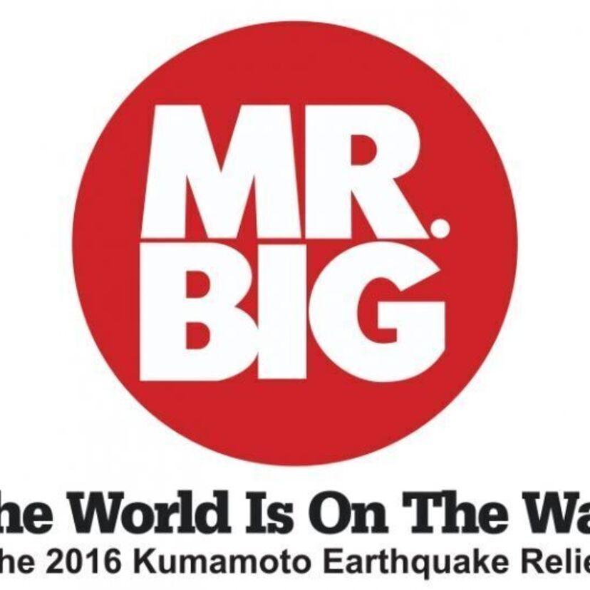 「ハードロックカフェ」、MR.BIGとのダブルネームの熊本地震復興支援チャリティTシャツ販売！