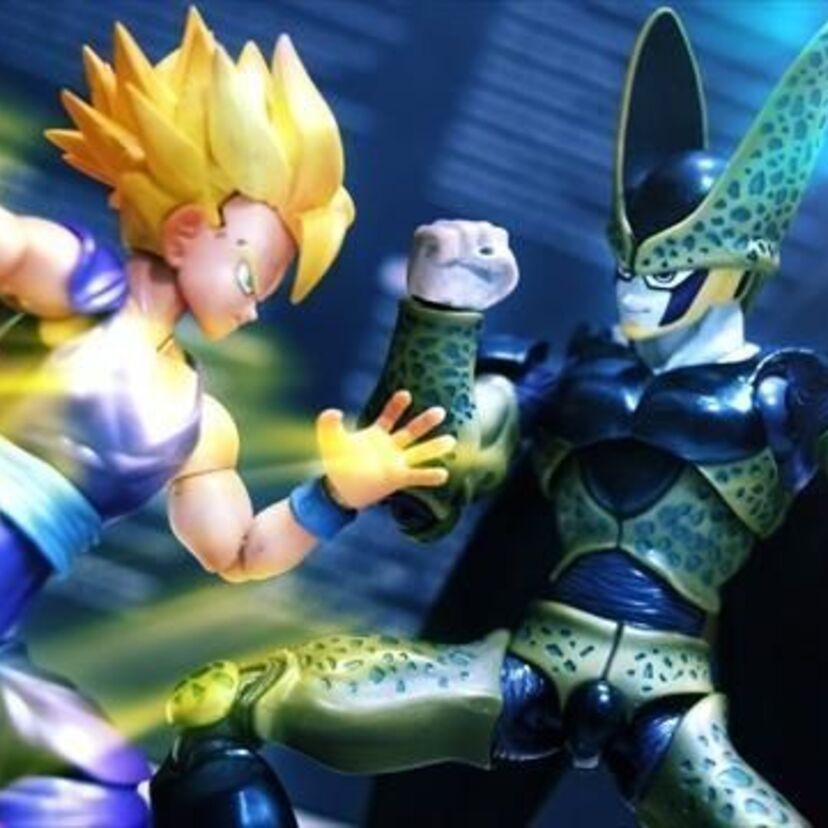 怒れ悟飯！ 「ドラゴンボール」セル編のストップモーションアニメ