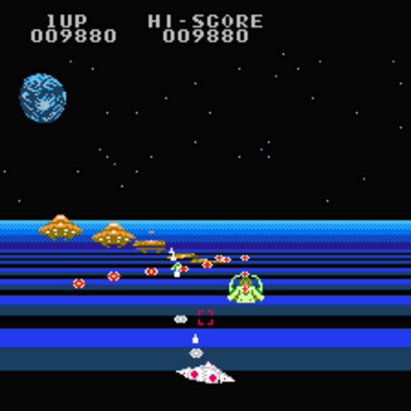 ファミコン初の３Ｄシューティングゲームが楽しめた『ゲイモス』