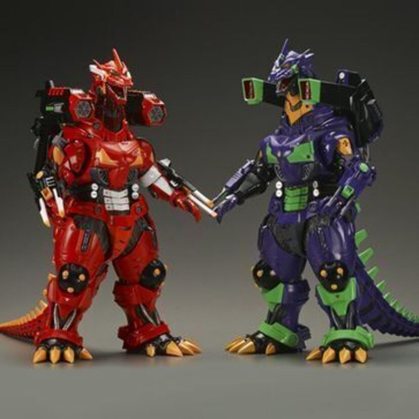 “ゴジラ対エヴァ”「メカゴジラ」が初号機・2号機カラーでフィギュア化！映画「シン・ゴジラ」 公開記念企画！