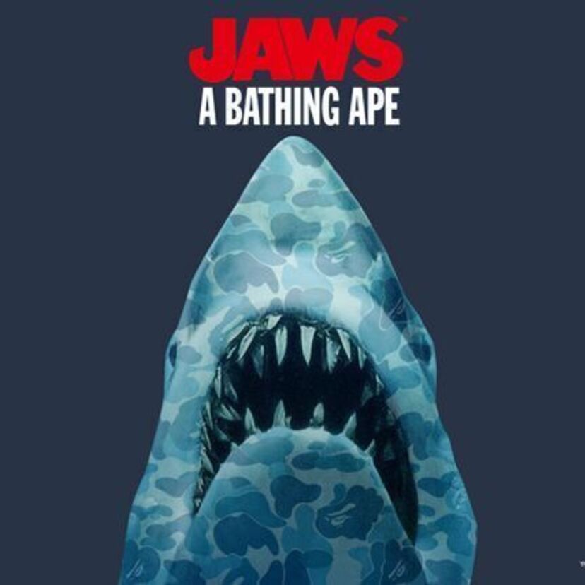 JAWSがあなたを襲う？A BATHING APE®と魅力的コラボ！