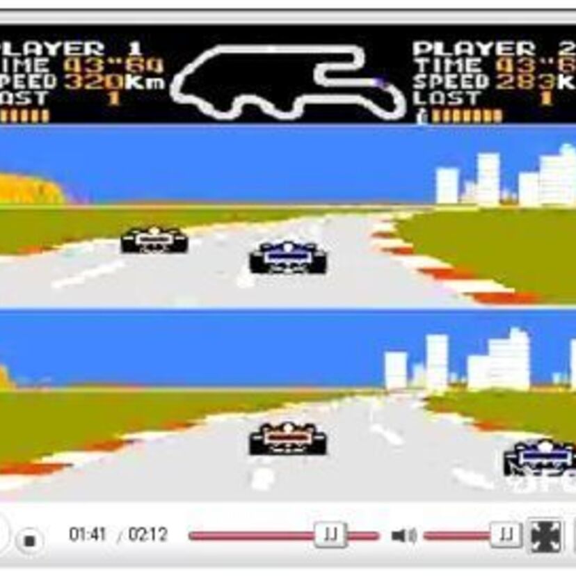 上下2画面の『ファイナルラップ』ファミコン初の対戦できるレースゲームだった！！