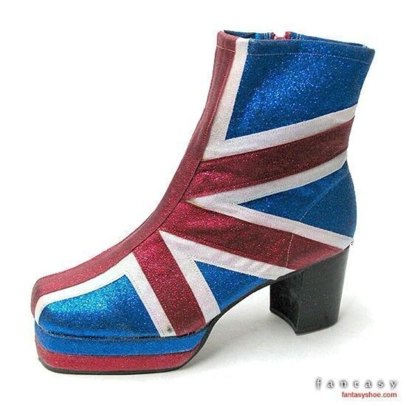 70年代ロックファッション☆ロンドンブーツ ！履いてた 人いる?