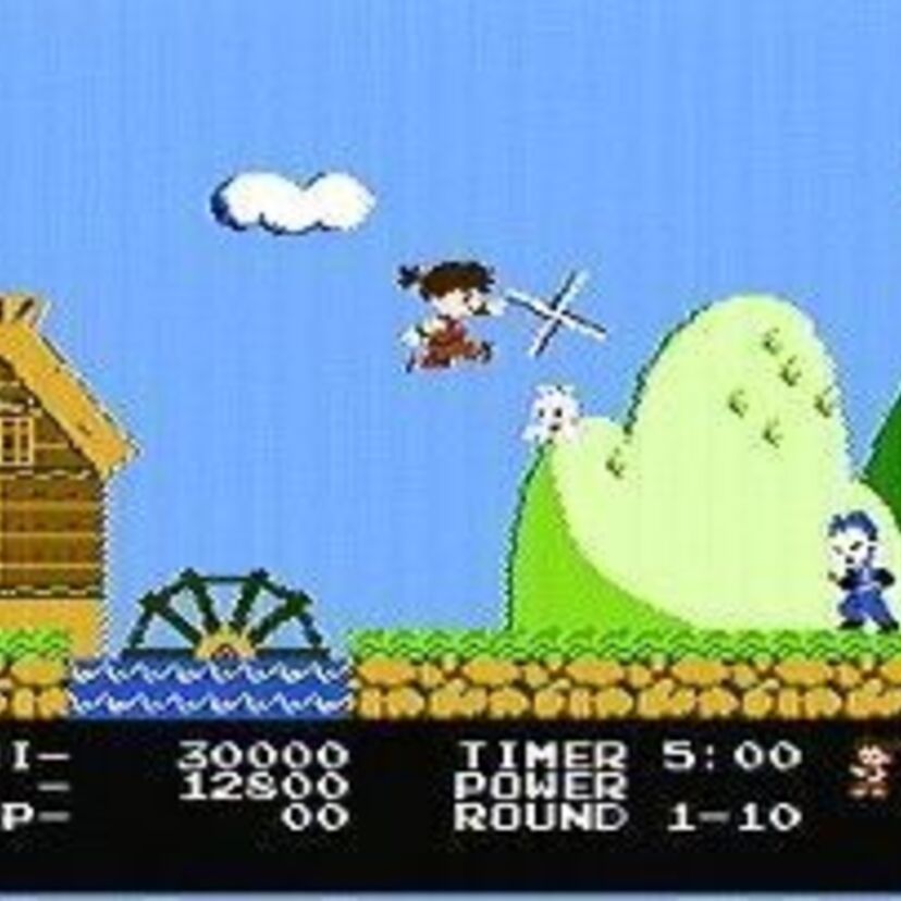 忍者アクションゲーム『快傑ヤンチャ丸』コミカルなキャラデザインが魅力的だった！！