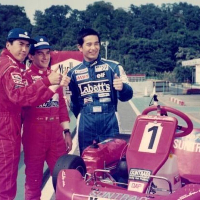 負け犬サダ・定岡正二！生ダラでセナ、とんねるず石橋とのカート対決！