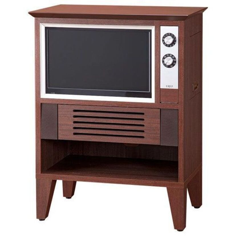 昭和テイストで懐かしい！？レトロな家具調テレビ「EREO」が9月発売！