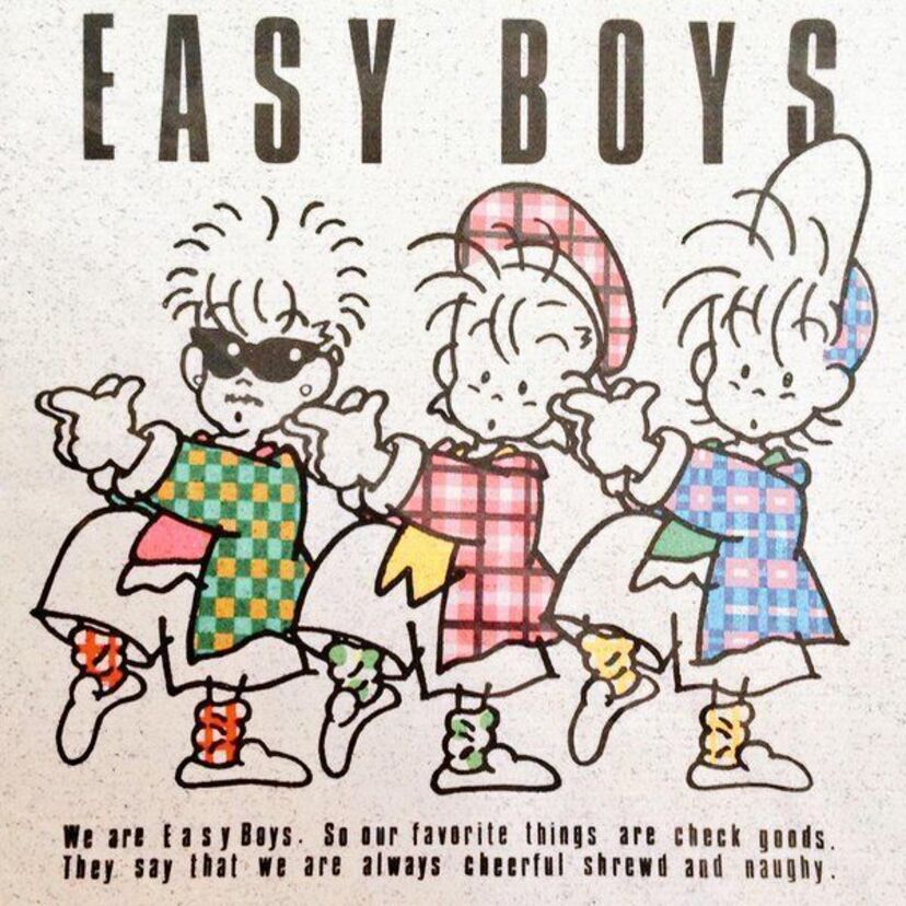 これってあの有名グループ？80年代キャラクター「EASY BOYS」