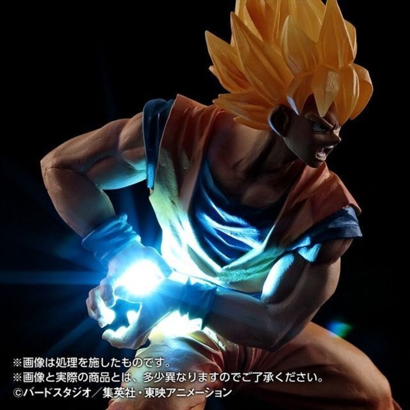 ドラゴンボール・悟空が「かめはめ波を撃つ直前」の状態がフィギュア化！プレミアムバンダイで登場！