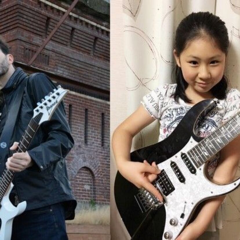 MR.BIG・ポール・ギルバートと11歳の天才ギタリスト、Li-sa-Xがデビュー記念ライブにて初共演！！
