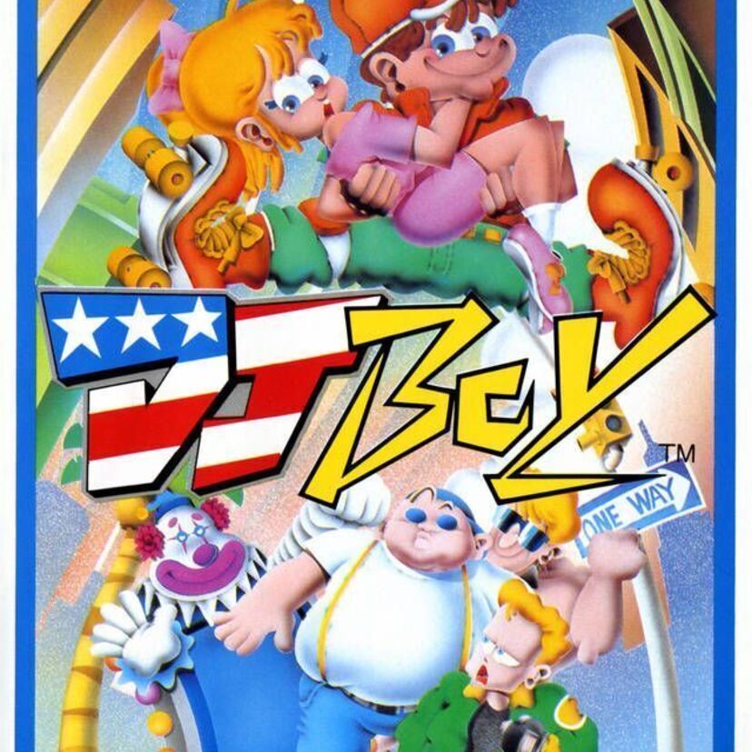 やっぱりメガドラ・・・癖が強いアクションゲーム『DJボーイ』