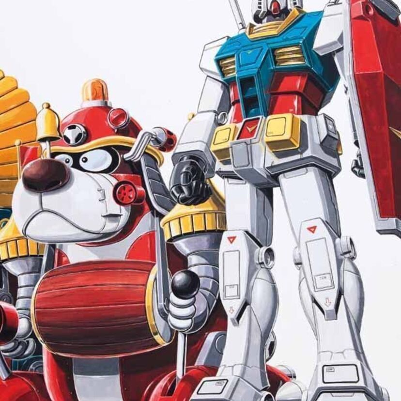 ガンダム、ヤッターマン、ボトムズなどのメカニックデザインを手掛けた大河原邦男の展示会が福岡で開催決定！！